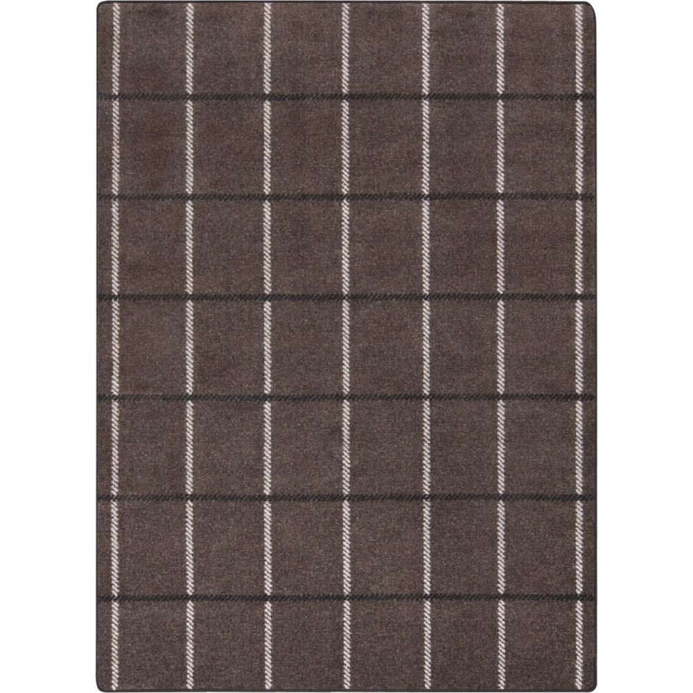 New Haven 7'8" x 10'9" area rug in color Espresso