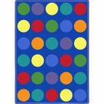 Choose A Color 10'9" x 13'2" area rug in color Multi