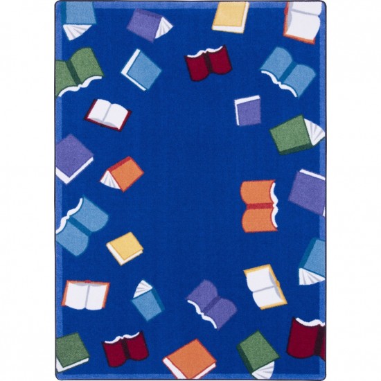 Fly Away with Reading 5'4" x 7'8" area rug in color Multi