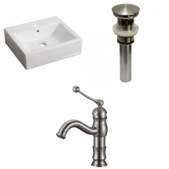 21-in. W Bathroom Vessel Sink Set_AI-30088