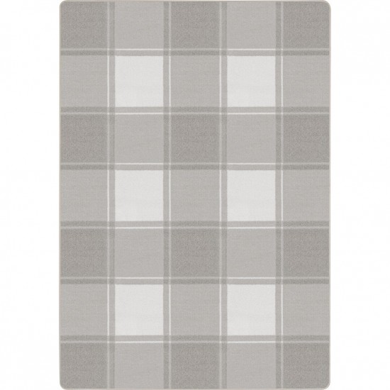 Highlander 3'10" x 5'4" area rug in color Dove