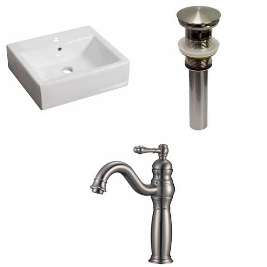 21-in. W Bathroom Vessel Sink Set_AI-30091