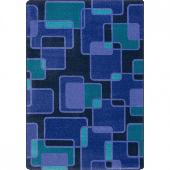 Reflex 10'9" x 13'2" area rug in color Violet