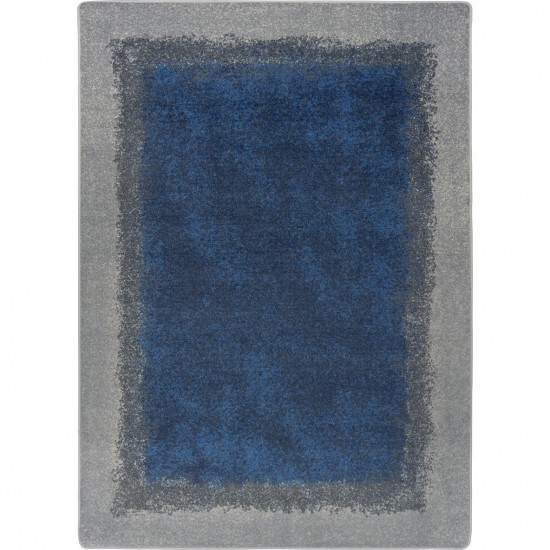 Grounded 5'4" x 7'8" area rug in color Marine