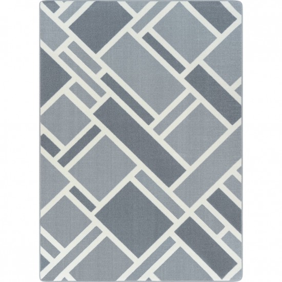 Midas 3'10" x 5'4" area rug in color Cloudy