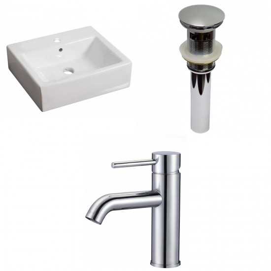 21-in. W Bathroom Vessel Sink Set_AI-30092