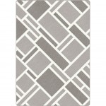 Midas 10'9" x 13'2" area rug in color Morning Fog