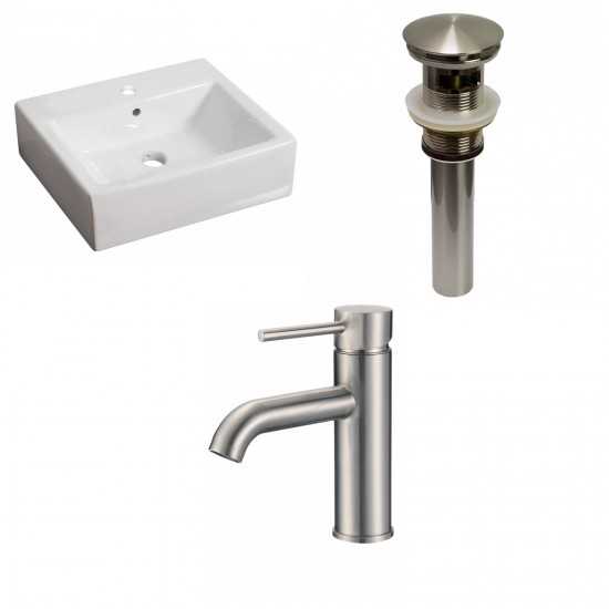 21-in. W Bathroom Vessel Sink Set_AI-30093