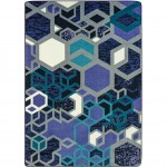 Structured 10'9" x 13'2" area rug in color Violet