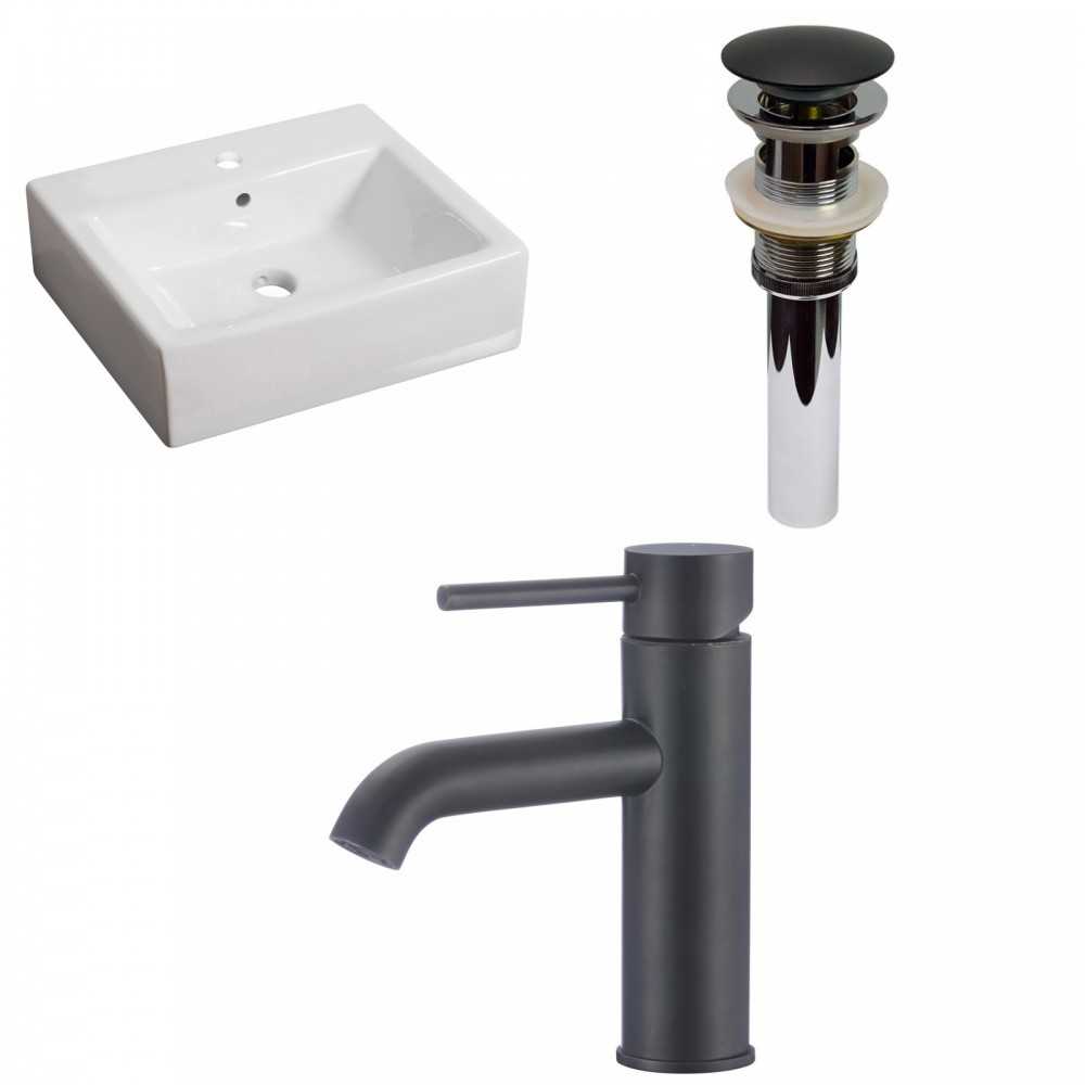 21-in. W Bathroom Vessel Sink Set_AI-30094