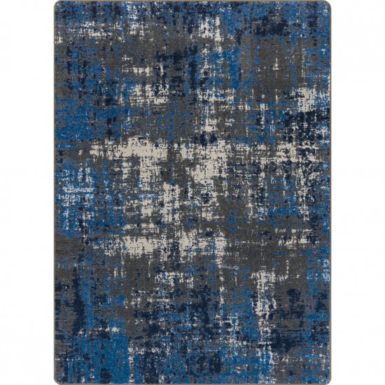 Terra Mae 5'4" x 7'8" area rug in color Marine