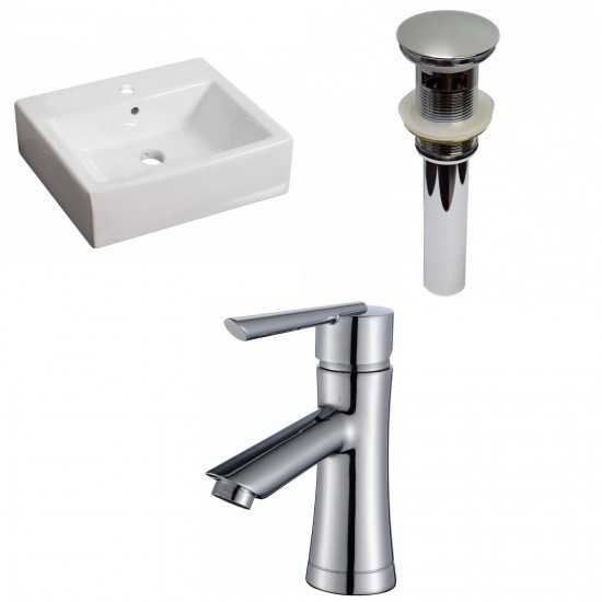 21-in. W Bathroom Vessel Sink Set_AI-30095