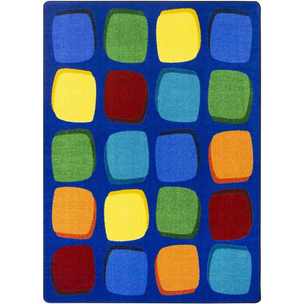 Seat Yourself 5'4" x 7'8" area rug in color Multi