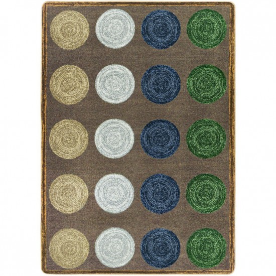 Mindful Seating 5'4" x 7'8" area rug in color Multi