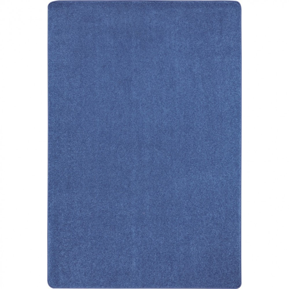 Just Kidding 12' x 15' area rug in color Cobalt Blue