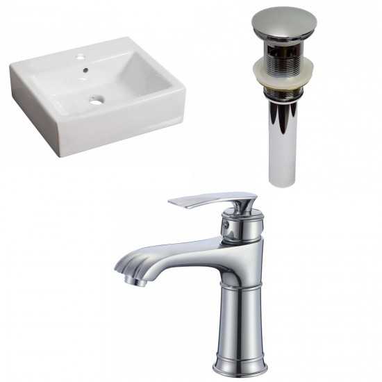 21-in. W Bathroom Vessel Sink Set_AI-30100