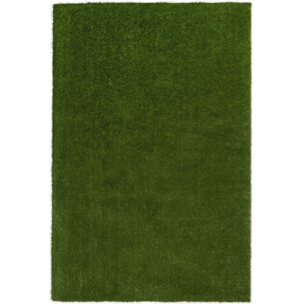 GreenSpace 9' x 12' area rug in color Green