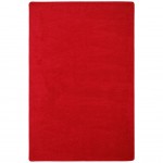 Endurance 6' x 6' area rug in color Red