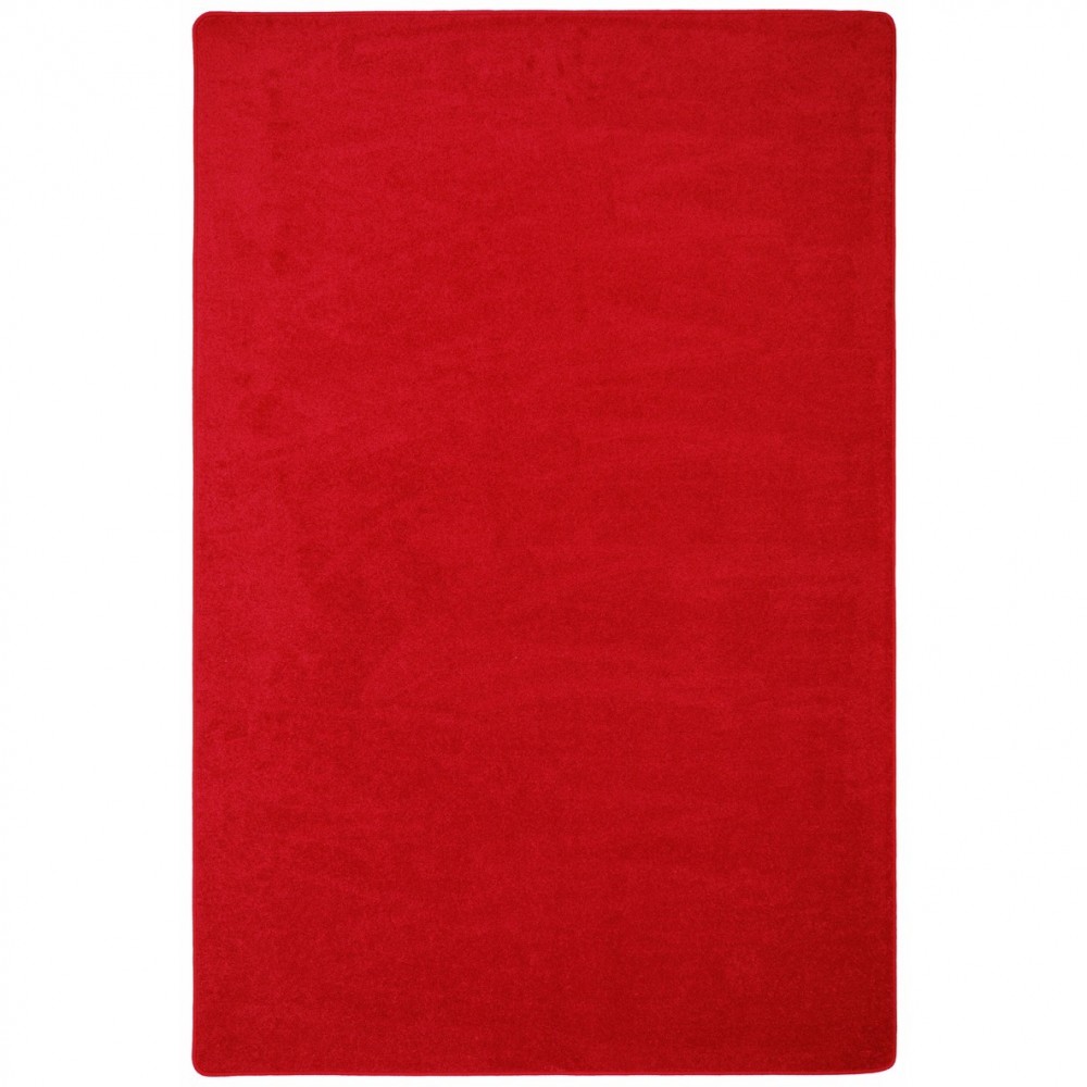 Endurance 12' x 6' area rug in color Red