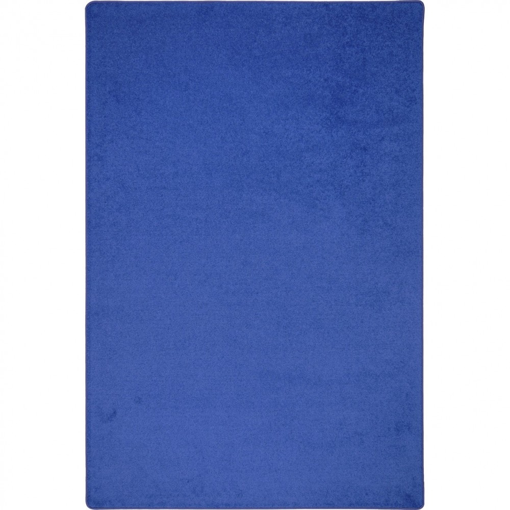 Endurance 12' x 7'6" Oval area rug in color Royal Blue