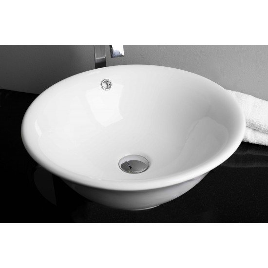17-in. W Bathroom Vessel Sink Set_AI-30103