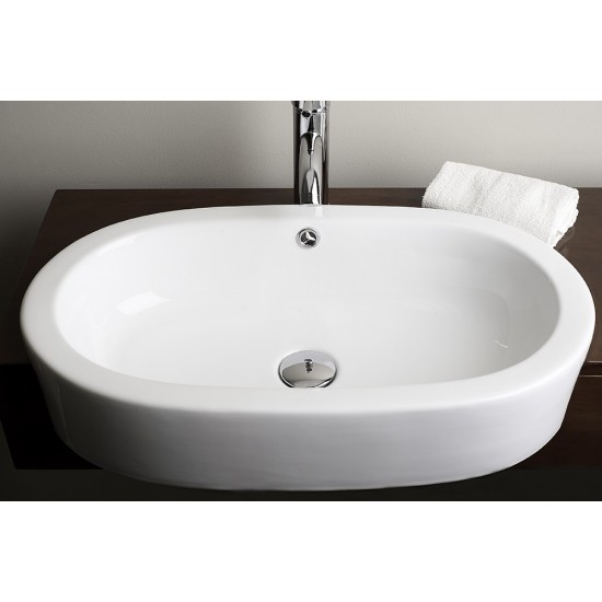 25.25-in. W Bathroom Vessel Sink Set_AI-30111