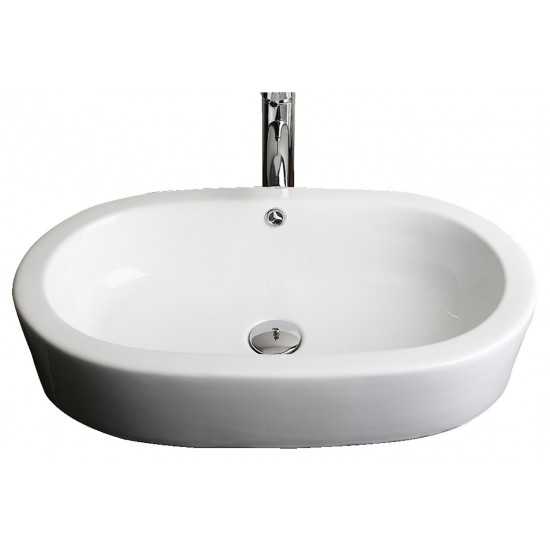 25.25-in. W Bathroom Vessel Sink Set_AI-30111