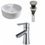 18.25-in. W Bathroom Vessel Sink Set_AI-30121