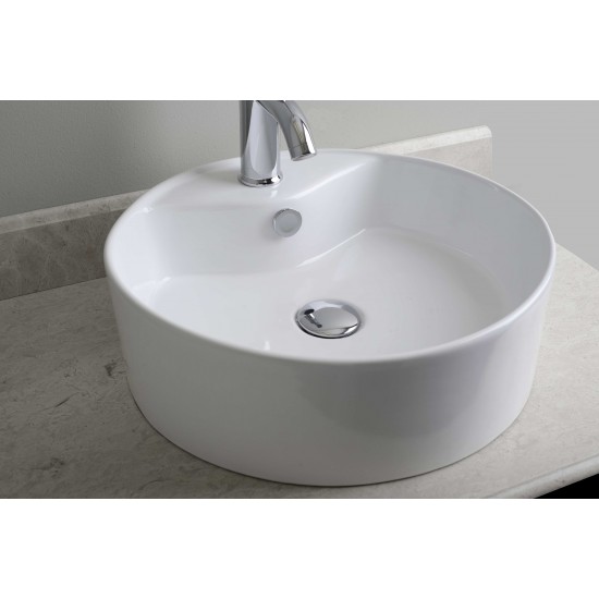 18.25-in. W Bathroom Vessel Sink Set_AI-30123