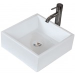 14.75-in. W Bathroom Vessel Sink Set_AI-30132