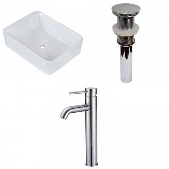 18.75-in. W Bathroom Vessel Sink Set_AI-30135