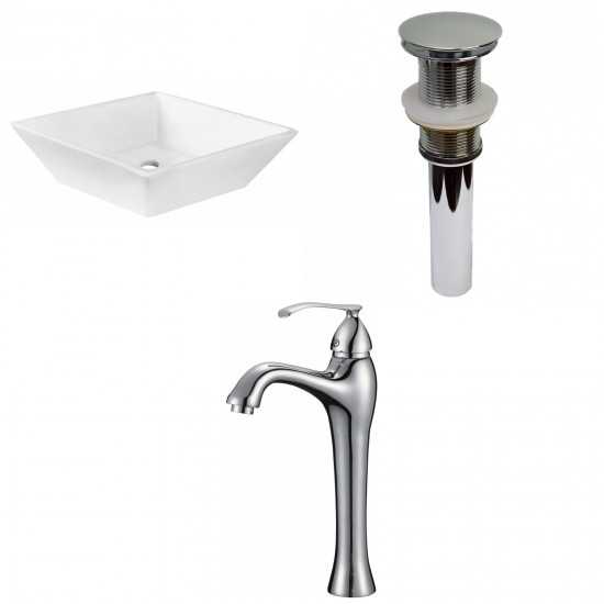 15.75-in. W Bathroom Vessel Sink Set_AI-30154