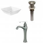 15.75-in. W Bathroom Vessel Sink Set_AI-30155