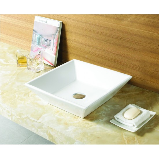 15.75-in. W Bathroom Vessel Sink Set_AI-30158