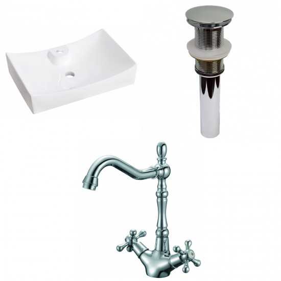 26-in. W Bathroom Vessel Sink Set_AI-30162