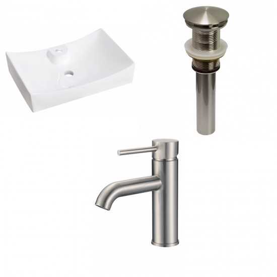 26-in. W Bathroom Vessel Sink Set_AI-30166