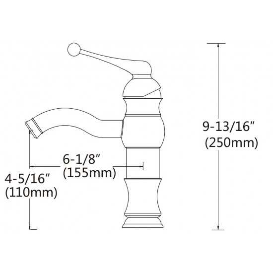 19.25-in. W Bathroom Vessel Sink Set_AI-30209