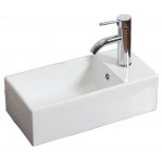 19.25-in. W Bathroom Vessel Sink Set_AI-30209