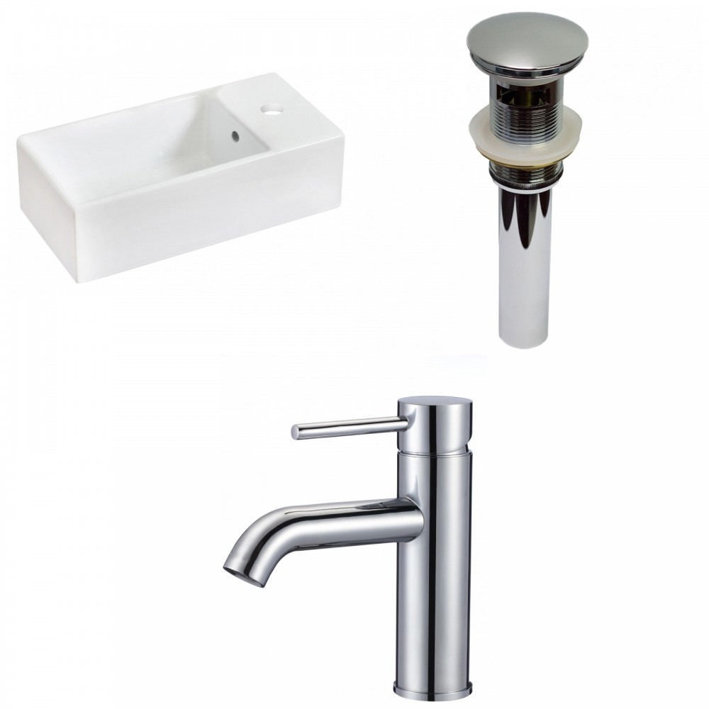 19.25-in. W Bathroom Vessel Sink Set_AI-30213