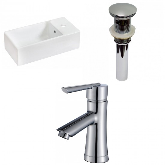 19.25-in. W Bathroom Vessel Sink Set_AI-30216