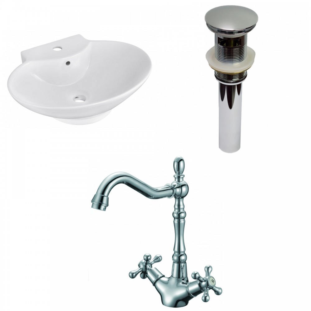 22.75-in. W Bathroom Vessel Sink Set_AI-30226