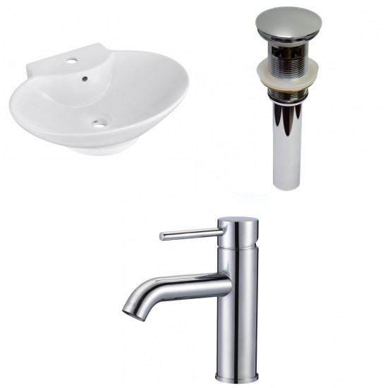 22.75-in. W Bathroom Vessel Sink Set_AI-30229