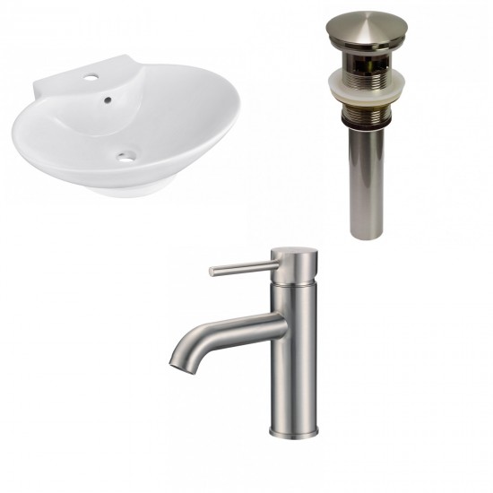 22.75-in. W Bathroom Vessel Sink Set_AI-30230