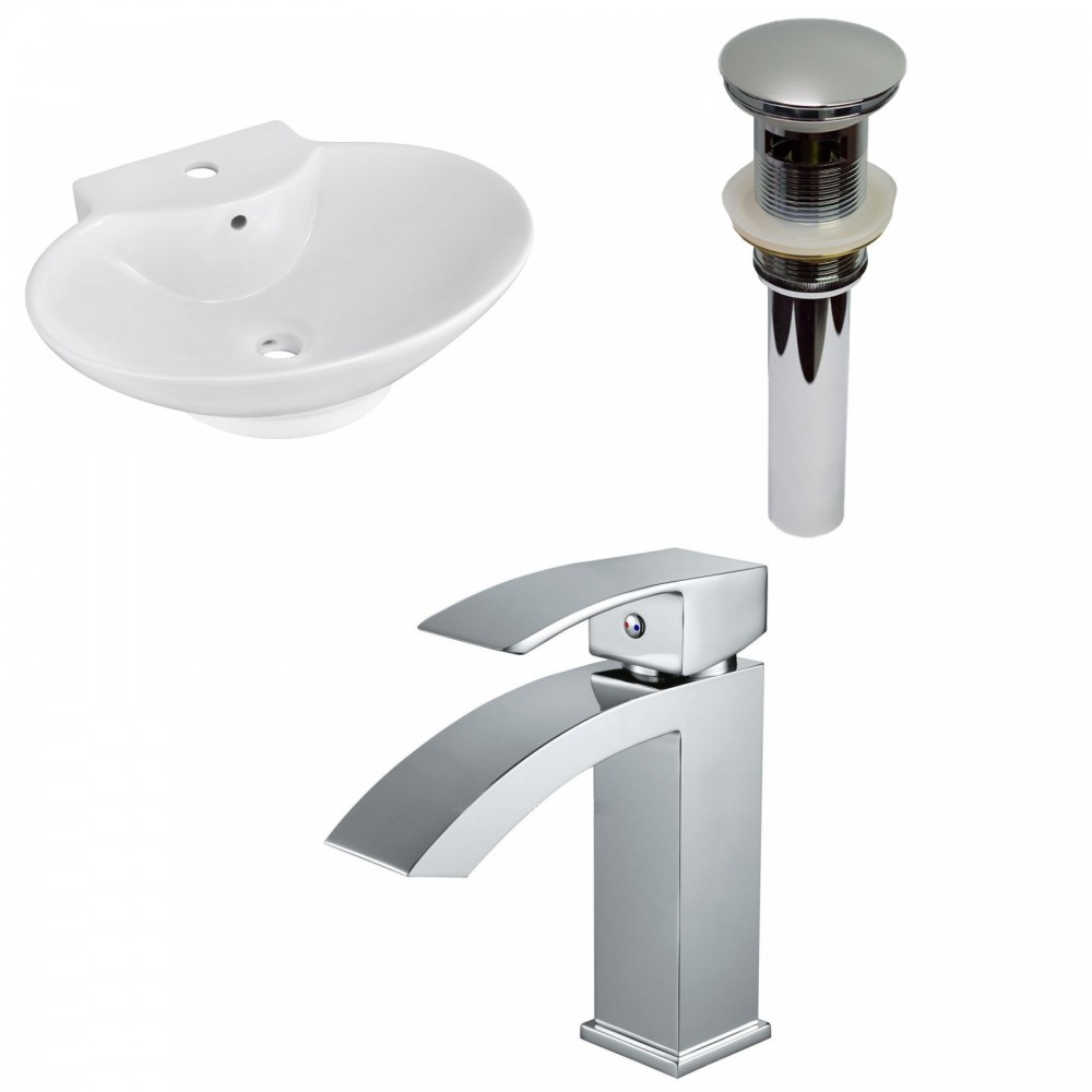 22.75-in. W Bathroom Vessel Sink Set_AI-30234