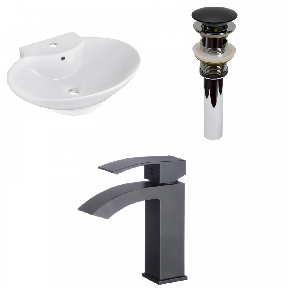 22.75-in. W Bathroom Vessel Sink Set_AI-30235