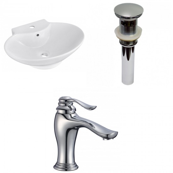 22.75-in. W Bathroom Vessel Sink Set_AI-30236