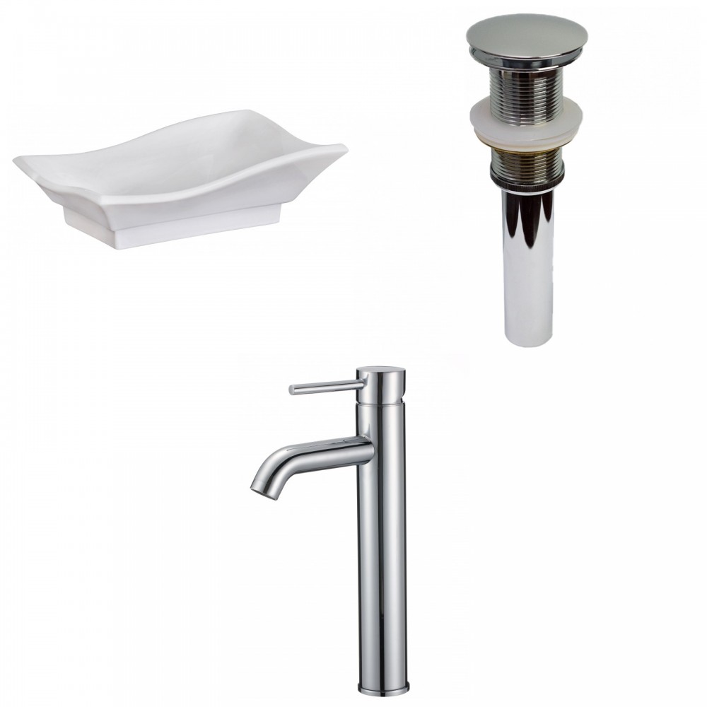 20-in. W Bathroom Vessel Sink Set_AI-30241