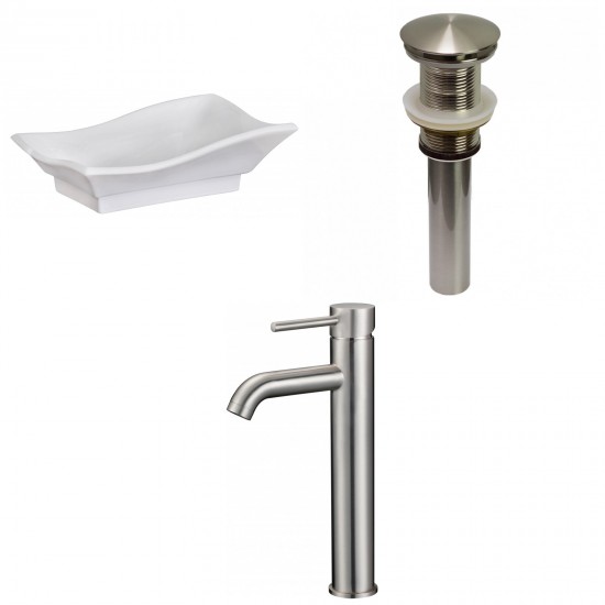 20-in. W Bathroom Vessel Sink Set_AI-30242