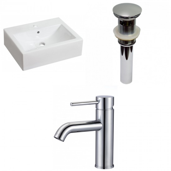 20.25-in. W Bathroom Vessel Sink Set_AI-30250