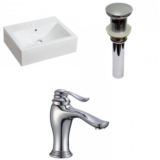 20.25-in. W Bathroom Vessel Sink Set_AI-30257